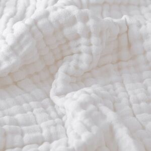 The Fleece Company Muslin Blanket - 100% Muslin Cotton 200 x 230 cm